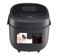 Nồi cơm điện tử Toshiba 1.8 lít RC-18DR4TVN(H) xám đậm