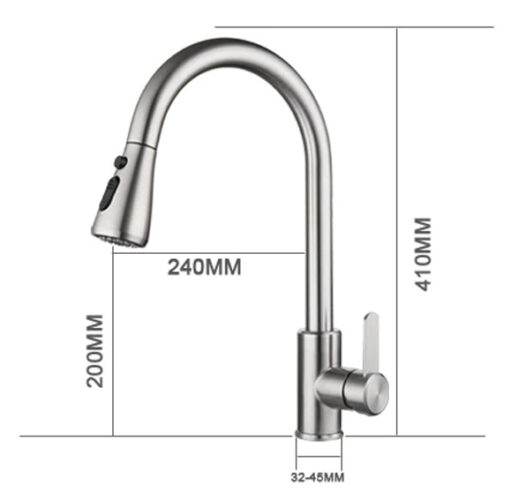 Vòi rửa 2 đường nước Roslerer RL-805
