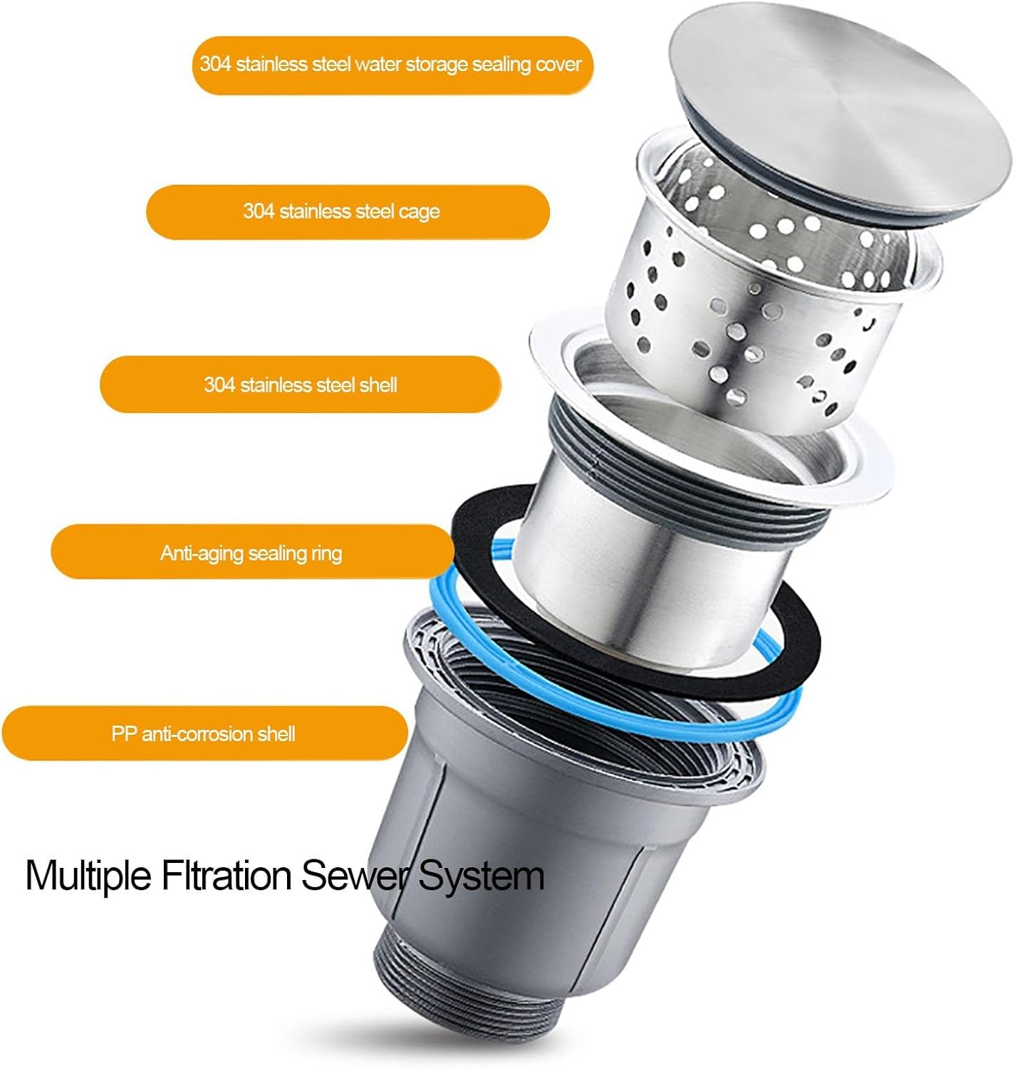 Chậu rửa 1 hố Roslerer 75cm RL04-7545 New