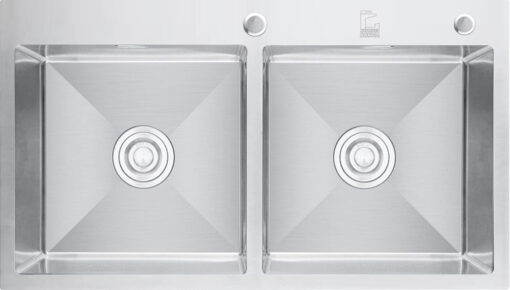 Chậu rửa 2 hố 78cm Roslerer RL04-7843 Cân