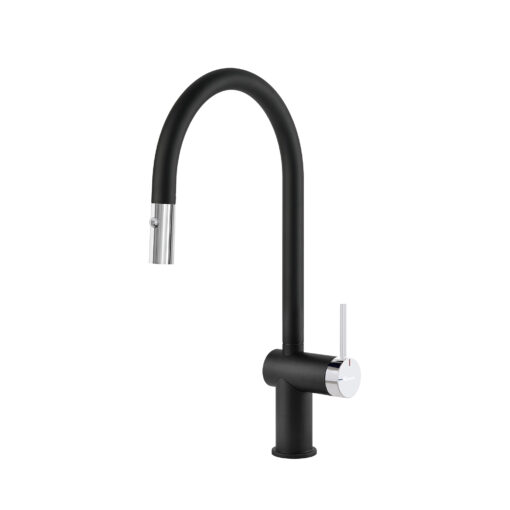 Vòi rửa Konox nóng lạnh Resta Black