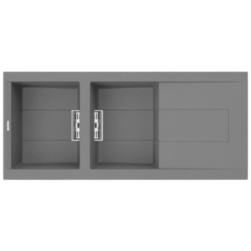 Chậu rửa đá Granite 2 hố Malloca SMART K-500