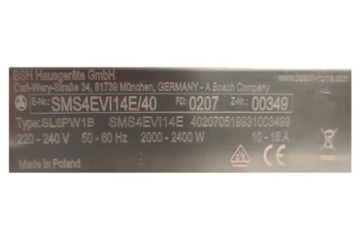 Máy rửa chén bát độc 14 bộ lập Bosch SMS4EVI04E