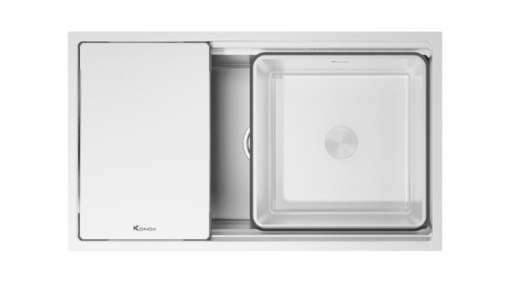 Chậu rửa Konox 1 hố Workstation Sink 76cm KN7644SU Dekor