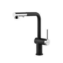 Vòi rửa Konox nóng lạnh Stella Black