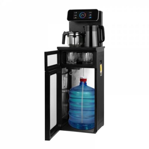 Cây nước nóng lạnh bình âm kết hợp bàn pha trà, cafe Fujihome TBD22