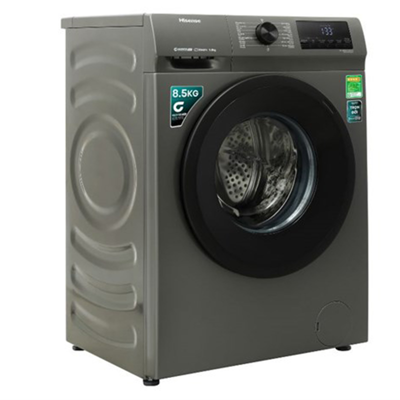 Máy giặt cửa trước Hisense lồng ngang Inverter 8.5 kg WFQP8523BT