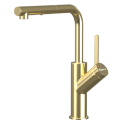 Vòi rửa dây rút Konox nóng lạnh Artan Gold