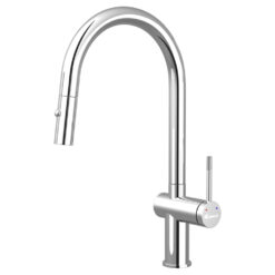 Vòi rửa Konox dây rút Comfor Chrome nóng lạnh