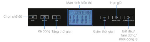 Lò nướng Chef's âm tủ EH-BO600B 56 lít