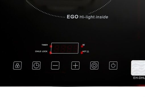 Bếp hồng ngoại 2 vùng nấu Chef's EH-DHL321 kính Ceramic