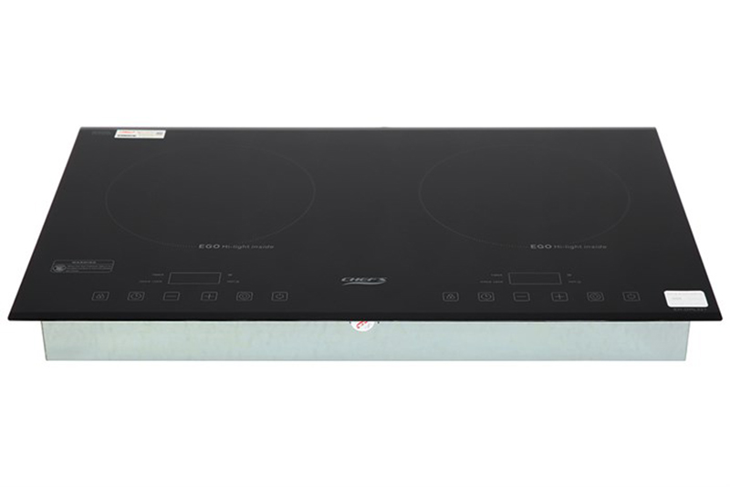 Bếp hồng ngoại 2 vùng nấu Chef's EH-DHL321 kính Ceramic