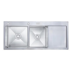 Chậu rửa bát Inox SU304 2 hố Faster FS 11046HMS