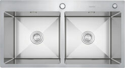 Chậu rửa 2 hố Faster Inox SUS304 FS 7843HMS