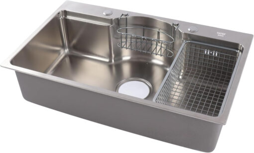 Chậu rửa 1 hố 78cm Faster Inox SU304 FS 7848HMS