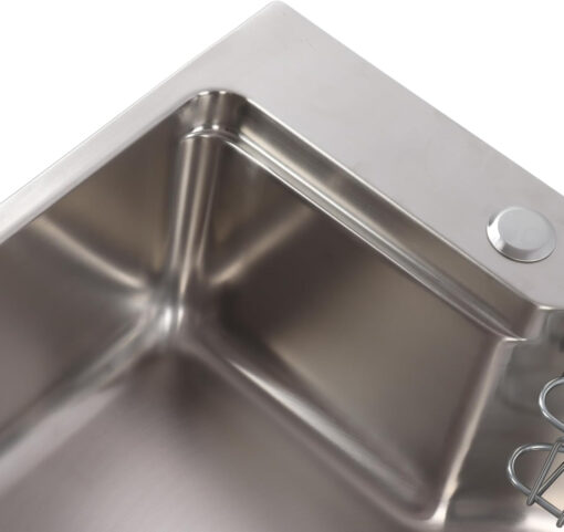 Chậu rửa 1 hố 78cm Faster Inox SU304 FS 7848HMS