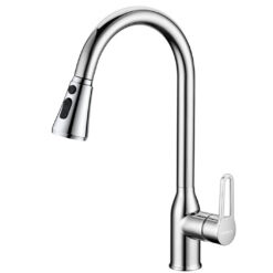 Vòi rửa nóng lạnh dây rút Gento GT-201