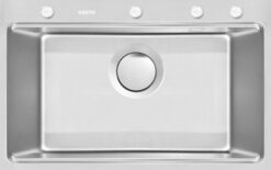 Chậu rửa 1 hố 70cm Gento GT04-7046 inox chống xước