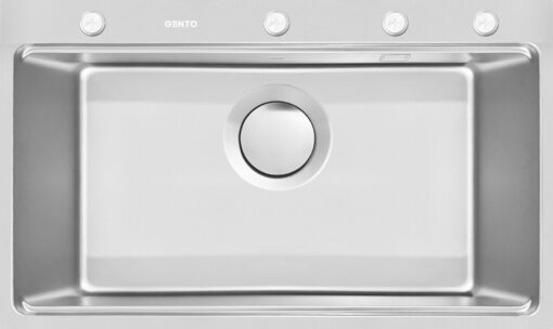 Chậu rửa Gento 78cm inox chống xước GT04-7848 New