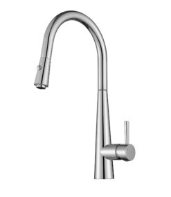 Vòi rửa Konox dây rút KN1901C nóng lạnh
