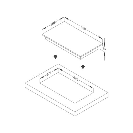 Bếp hồng ngoại Malloca Domino MDR 302