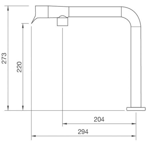 Vòi rửa bát 2 đường nước Malloca MF-070