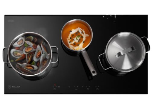 Bếp điện từ 3 vùng nấu Malloca MH-03IR N