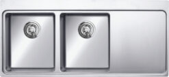 Chậu rửa Konox 116cm 2 hố Turkey Sink Miro 1160