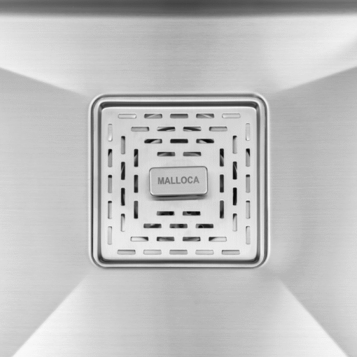 Chậu rửa Inox 2 hố 86cm Malloca MS 6304 ST