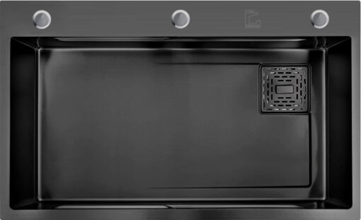 Chậu rửa 1 hố inox Roslerer 75cm RL04-7545 Nano