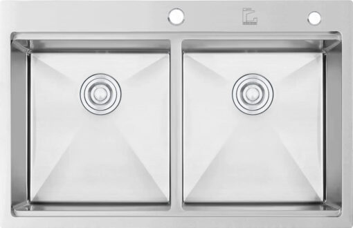 Chậu rửa Roslerer 82,2cm RL04-8245 New Cân inox 301