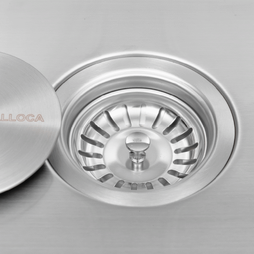 Chậu rửa 2 hố 86cm Inox Malloca Slide MS 862