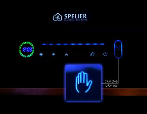 Máy hút mùi Spelier kính vát 70cm SP 708 Plus