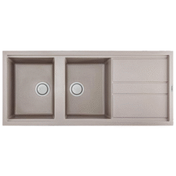 Chậu rửa đá 2 hố Malloca TORTORA K-50043