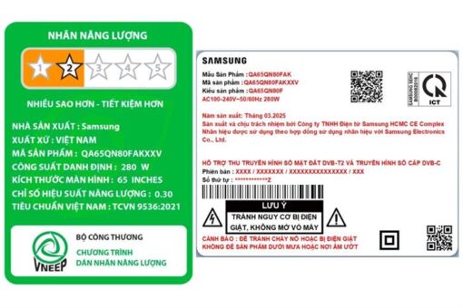Smart Tivi Neo QLED Samsung AI 4K 65 inch 65QN80FA [ QA65QN80FAKXXV ]