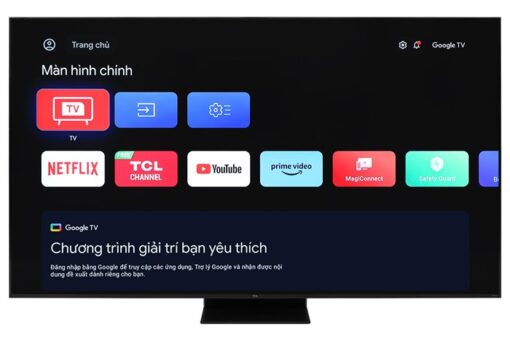 Google Tivi QD-Mini LED TCL AI 4K 85 inch 85C755