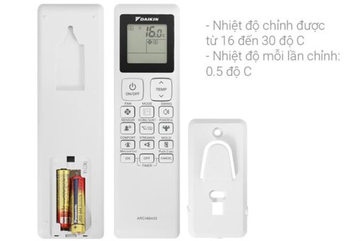 Điều hoà 2 chiều Daikin Inverter 1.5 HP 12300btu ATHF35XVMV
