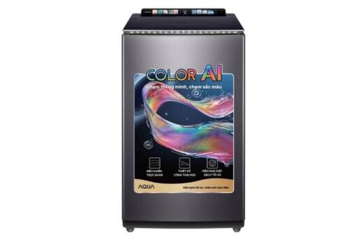 Máy giặt cửa trên Aqua Inverter 12 Kg AWM12-BSR1K(BU)