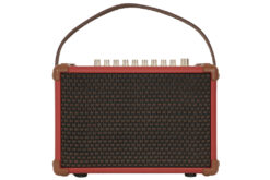 Loa karaoke xách tay Sumico 100W 2 micro kèm điều khiển BELLA 42 Red