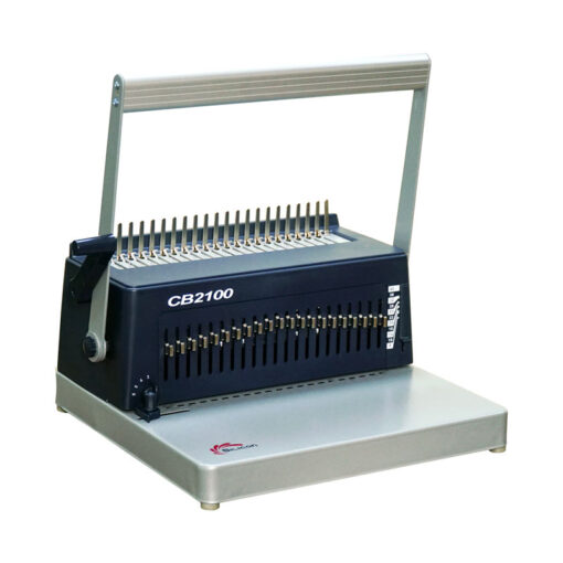 Máy đóng sách Silicon BM-CB2100 11kg 25 tờ/lần có chức năng điều chỉnh lề