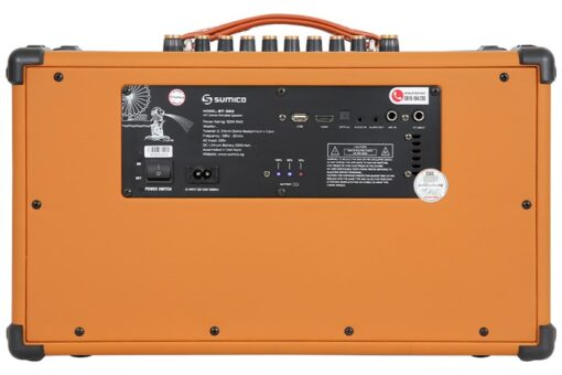 Loa karaoke xách tay Sumico 150W 2 micro kèm điều khiển BT-S65