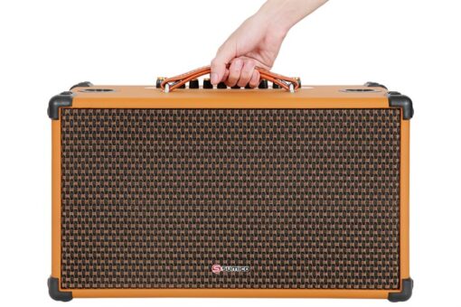 Loa karaoke xách tay Sumico 150W 2 micro kèm điều khiển BT-S65