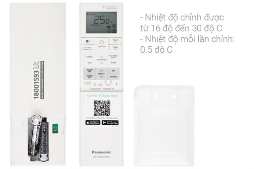 Máy điều hòa 2 chiều Panasonic Inverter 2.0 HP CU/CS-XZ18ZKH-8