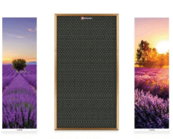 Loa tranh Sumico 500W 128db gỗ MDF Canvas 1216 phòng 100m2