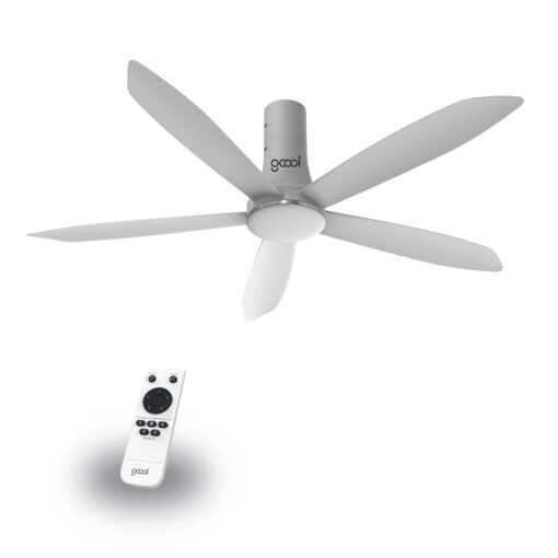 Quạt trần 5 cánh GCool Copter 05 Plus R bạc