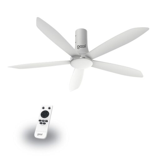 Quạt trần 5 cánh GCool Copter 05 Plus R trắng