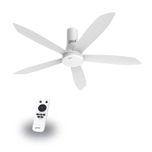 Quạt trần 5 cánh GCool Copter 05 Plus RL trắng
