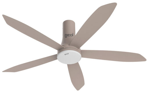 Quạt trần 5 cánh Gcool Smart DC Copter 05 RL nâu