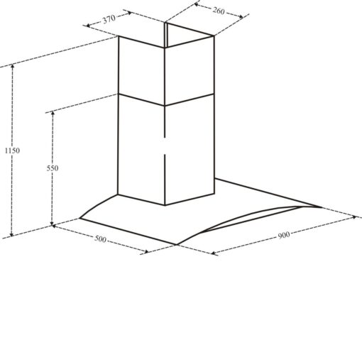 Máy hút mùi Eurosun EH-90K25 90cm