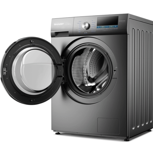 Máy giặt cửa trước Sharp 9kg ES-FM90CB-DG lồng ngang